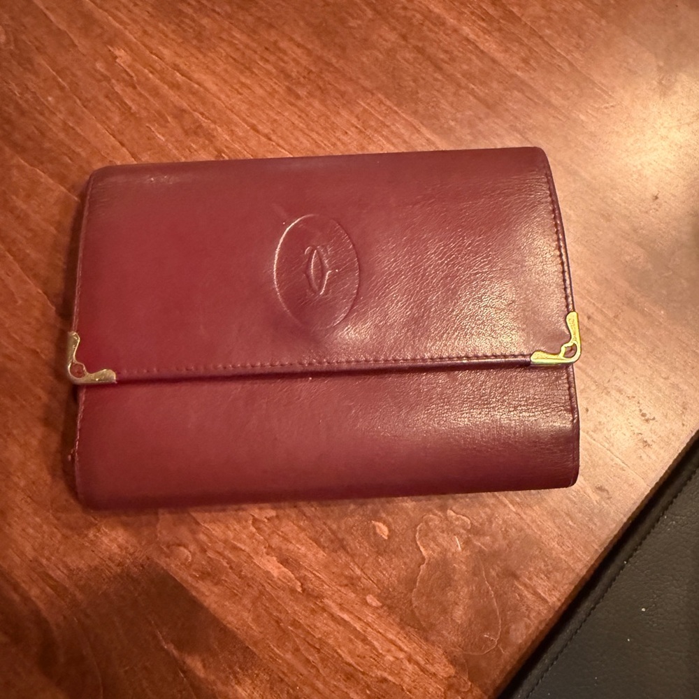 Cartier Must de Cartier Tri-Fold Wallet *Vintage
